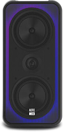 Altec Lansing Shockwave 200 Wireless Party Speaker 180W Bluetooth Speaker with a Long Lasting 12 Hour Battery, Multi LED Party Modes, Multiple bass Boost Modes, Party Sync, AM/FM Radio