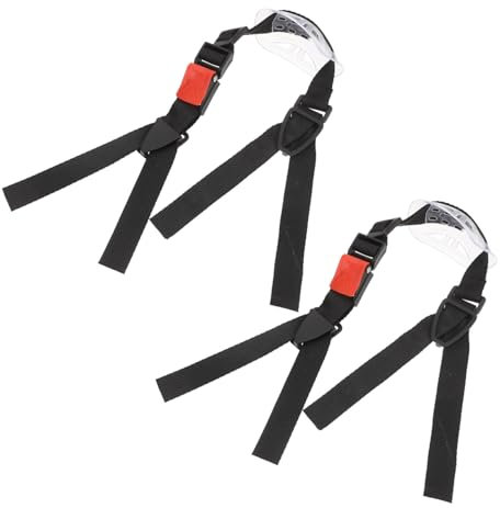 Vaguelly 2pezzi Cinturino Inferiore Regolabile Per Casco Di Sicurezza Accessorio Per Casco Rigido