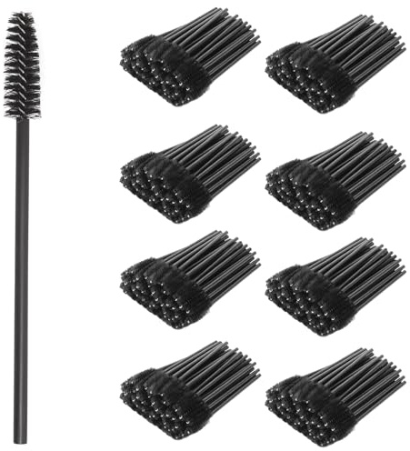 XRVRILE 400 Pezzi Pettine Ciglia, Scovolino Ciglia e Scovolini Ciglia per Trucco Igienico, Accessori Make-up per Ciglia e Sopracciglia, Uso Professionale e Domestico