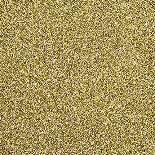 Fuchs seit 1895 Dekosand Farbsand Streudeko 0,5mm 1000g in versch. Farben, Farbe:gelbgold
