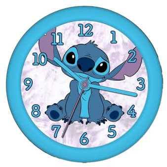 Kids Euroswan Orologio da parete LAS3015, Stitch