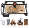 VEVOR Lasergravierer, 5 W Leistung, Laser Graviermaschine, 38x40 cm Arbeitsbereich, 10000 mm/min Bewegungsgeschwindigkeit, Komprimierter Punkt mit Augenschutz, für Holz, bestimmte Metalle