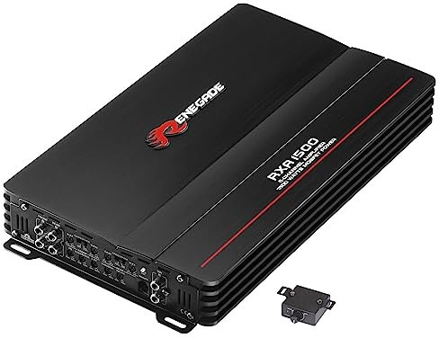 Renegade RXA1500 5-Kanal Endstufe 1500 W Lautstärke-/Bass-/Höhen-Regelung Passend für (Auto-Marke): Universal