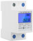 Tyenaza Electric Meter, Din Rail Meter, AC 220-230V 50/60Hz Electric LCD Single Phase Energy Meter Small 35mm Din Rail Type 17000W Home Meter Kwh Kilowatt Hour Backlight