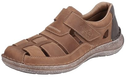 Rieker Pantoufles pour homme 03078, marron, 45 EU