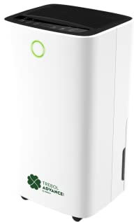 Deshumidificador de 12L Cobertura 25m²/125m³ Silencioso Bajo Consumo con Sensor de humedad manguera de drenaje y depósito 3 Modos 2 velocidades Temporizador 24H. Secado de Ropa