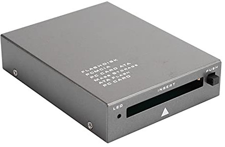 Lettore di Schede di Memoria, Adattatore per Schede di Memoria, da USB2.0 a PC ATA Flash, Lettore di Schede di Memoria PCMCIA, Scheda PC Memory Card Reader Supporto 20MB-20G, Plug And Play, Hot Swap