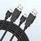 MEIRIYFA PS4 Controller Ladekabel Micro USB High Speed Data Sync-Ladekabel für PS4, PS4 Slim/Pro, PS Vita, Xbox One/One S Controller Konsole - 2Pack, 1.5M