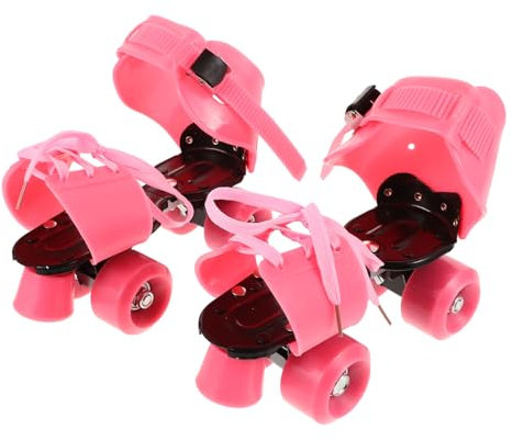 UKCOCO Rollschuhe Für Junge Mädchen Verstellbar Skates Für Anfänger Jungen Mädchen Outdoor-aktivitäten Indoor Schlittschuhe Für Kleinkinder