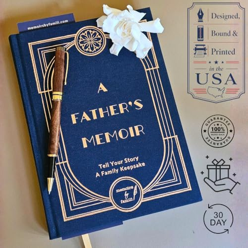 A Father's Memoir: Tell Your Story Book (Hardcover) A Family Keepsake Journal