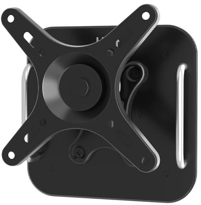Magnetic Monitor Wall Mount for Steel Surfaces, Fits 13 to 34 Inch Screens, Holds up to 22 lbs, VESA 75/100 Compatible Wall Mount for Computer and TV Monitor, No-Drill Installation with All Screws