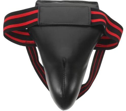 Portable Training Groin Guard Professional Crotch Protector Black