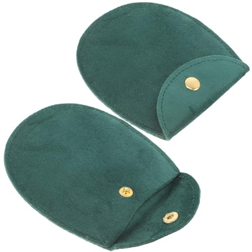 NUOBESTY 2pezzi Sacchetti per Orologio da Tasca Vintage, Portatili e Protettivi Contro Graffi e Sporco, per Conservare Orologi da Tasca in Stile Retrò