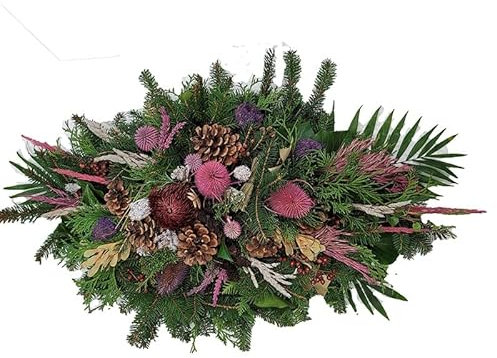 Totensonntag - Gesteck Allerheiligen Grabspange Winter Friedhof - Lieferung 1-2 Werktage