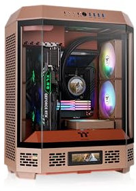 Thermaltake Tour intermédiaire Tower 600 ; 2 Ventilateurs CT de 140 mm Inclus ; Support de radiateur 420 mm ; dégagement du GPU 400 mm ; Support de connecteur caché ; emplacements PCIe rotatifs ;