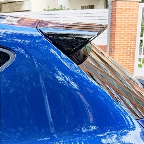 Rear Body Spoiler For Seat LEON MK3 MK3.5 5F FR 2012 2013-2018 2019 2020 Hatchback Spoiler ABS Material Rear Roof Lip Spoiler For Car Tail Wing Decoration(Glossy black)