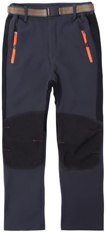 SUKUTU Bambini all'Aria Aperta Giacca Antivento Impermeabile Invernale Pantaloni da Sci per Ragazzi e Ragazze Ragazzi Grandi Pantaloni da Sci in Pile Softshell