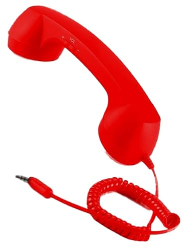 Mobiltelefon Lur 3,5 mm Jack Retro Handhållen Telefonlur