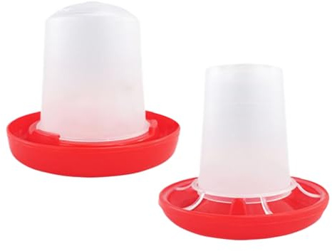 automático para pollitos, equipo de alimentación de aves de corral, para patio trasero, interior y exterior, estación de alimentación familiar para ganado, dispensador portátil para pollos