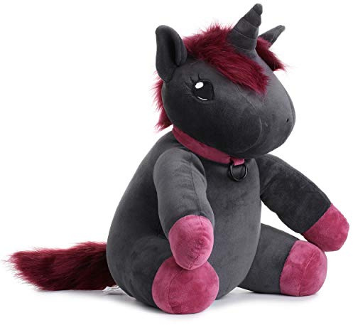 corimori - Ruby das Punk-Einhorn, XL Plüschtier für Jungen und Mädchen, 45 cm, Schwarz