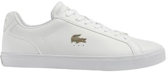 Lacoste Herren Low-Top Sneaker T-Clip 0120 2 SMA, Männer Halbschuhe,schnürschuhe,schnürer,Business,Freizeit,WHT/WHT (21G),44 EU / 9.5 UK
