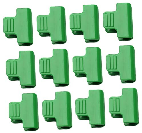 Toddmomy 24stücke Teiliges Kunststoff Gewächshaus Klemmen Reißfeste Folienklammern Mit Starkem Halt Vielseitig Für Garten Pflanzen Folientunnel Und Netze Langlebiges Zubehör Für Gewächshaus