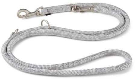 Wolters Führleine K2, Größe:300 cm x 9 mm, Farbe:Silber