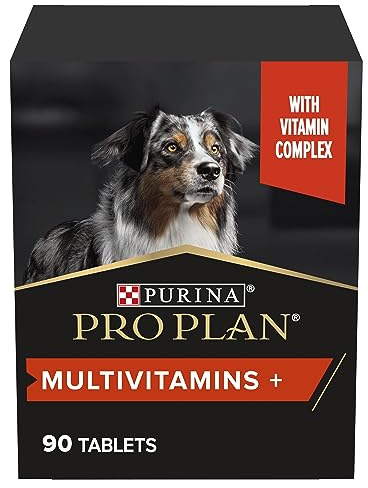 PURINA PRO PLAN Multivitamins + tillskott för vuxna hundar med vitamin B-komplex tabletter 90 tabletter