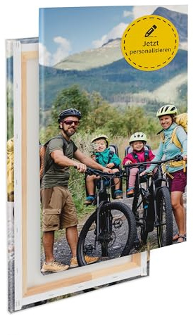 Foto auf Keilrahmen 40x60cm - personalisierte Leinwand - Fotogeschenk