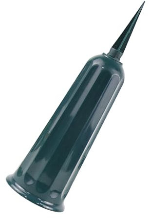 Psdndeww Vasi del Cimitero con Punta Fiori Plastica Resistente Ai Mezzi per Picchi per Disposizione Floreale Tomba Memoriale E Uso Funebre