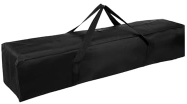 Stativväska 120x20x20 cm, Vattenavvisande Oxford Bärväska för Stativ, Ljusstativ, Tältstänger och Campingutrustning, Handväska för Stativ, Förvaringsväska (120cm)