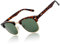 CGID Sonnenbrille Herren Damen Retro Polarisiert Vintage Halbrahmen UV400 Schutz