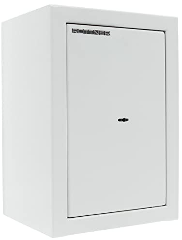 Rottner Kurzwaffentresor S1 Yukon 40 Doppelbartschloss inkl. 2 Schlüssel Feuerfalz Innentresor Waffenhalter
