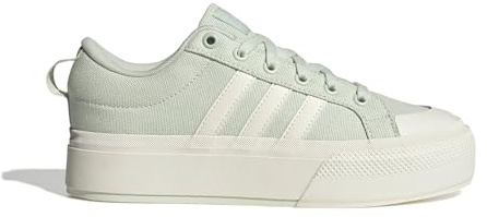adidas Women's Bravada 2.0 Platform Shoes, Linen Green/Off White/Linen Green, 5 UK