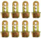 8 Stück Bettverbinder, Bettbeschläge, Bettbeschlag Einhängebeschlag, Bettverbinder Bettbeschlag, Mittelbalken und Lattenrost Halterung, Lattenrost Halter