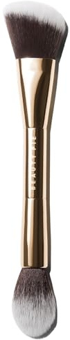 Beauty Pie Double-Ended Sculpt & Blush Brush 012 – Professional Angled Contour & Tapered Highlight Makeup Brush – Vegan, Cruelty-Free Synthetic Bristles – Sculpt, Blend & Highlight in One Tool