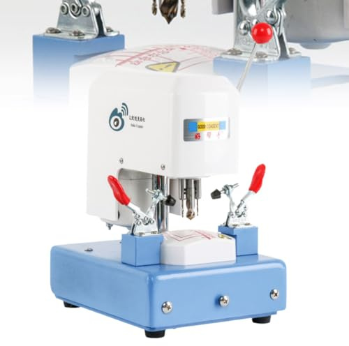 Template Drilling Machine Puncher, Optical Lens Drilling Apparatus Machine, Optical Eyeglass Lens Template Punch Puncher, Removable Base, More Precise Drilling, 100w, For Lens Processing Equipment