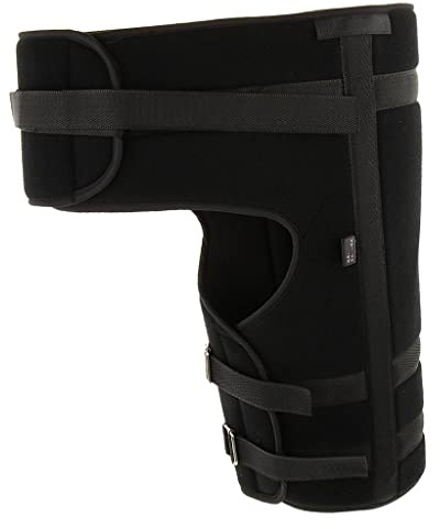Etyldya Inmovilizador de Muslo Y Cadera con Soporte para Fémur Y Muslo, de Sujeción Ajustable Y Cubierta Transpirable, Ideal para