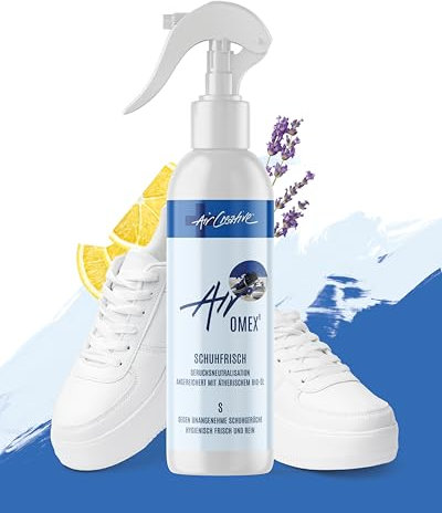 Air Creative - Schuhspray gegen Gerüche - natürliches Schuhdeo ohne Chemie - Dermatologisch getestet - reine Bio Öle neutralisieren - 250 ml