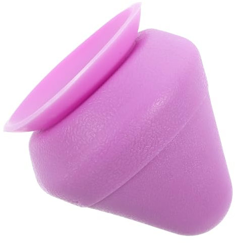 COLLBATH Pelota De Masaje Con Ventosa Para Acupresión y Liberación Muscular Bola De Fitness Tpe Para Cuello Espalda y Hombros Herramienta De Masaje Adhesiva Para Puntos Gatillo
