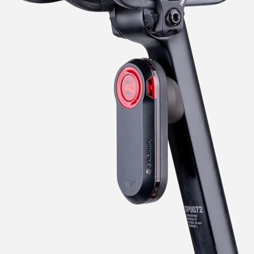 beSmart.bike – Support pour Tige de Selle – pour Traceur GPS – Accessoires Vélo – VTT – Tige de Selle Garmin Varia 515, Compatible avec Canyon Grail Gen 2, Assemblage du Boulon (Position supérieure)