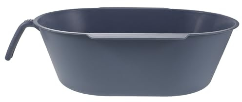 Cabilock Cubo de Inodoro Portátil de Plástico para Silla de Ruedas y Silla Orinal, Uso Silencioso, Adecuado para Personas Mayores y Pacientes en Casa