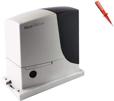 Nice ROBUS RB1000 Schiebetorantrieb 1000kg Einzelantrieb + ADAMS Stromprüfer