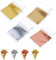 400 Pcs Imitation Rose Silver Gold Leaf Sheets for Resin, Gold Foils Sheets Paper Nail Foil for Paint, Resin, Nails, Jewelry, Arts, Gilding Crafting, Decoration, Sculpture, Furniture (8.5X8CM)