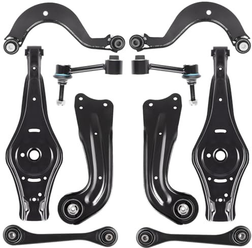DOCAS Kit Braccio Oscillante, Sospensione Ruota compatibile per A3 8P Seat Altea 5P VW Golf 5 6 Passat 3C Skoda Octavia 2 1K0505465C 1K0505311AA 1K0505323N