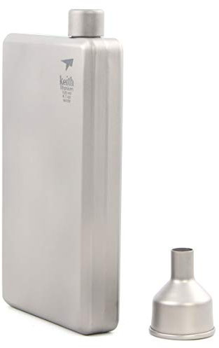Keith Flasque portable en titane de 200 ml - Pour le sport en plein air - Ti9306