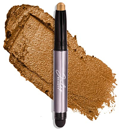 Julep Eyeshadow 101 Crème to Powder Waterproof Eyeshadow Stick, Honey Gold Metallic