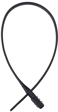 Oxford Products, Black, One Size LK150 Combo Multi-use Security Tie & Bike Combination Cycle/Cafe/Buggy/Ski/Helmet Lock