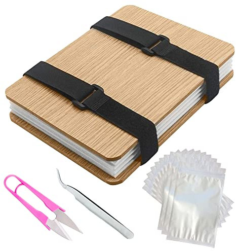 Cayway Blume Presse Set, 16 x 21cm Blumenpresse aus Holz, Blattpresse, Pflanzenpresse zum Konservieren von BlüTen und BläTtern