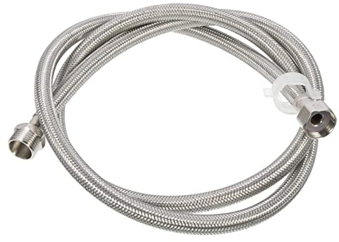 LALAFINA Tubo Flessibile Acciaio Inossidabile Alimentazione Resistente e Facile da Installare per e Professionale